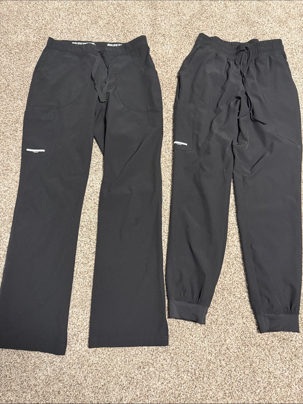 Skechers Black Scrub Pants